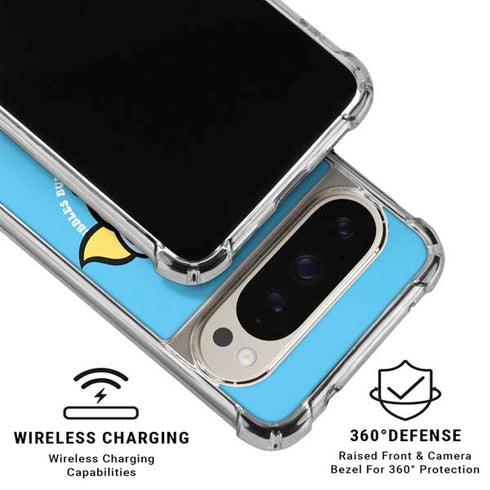 Cartoon Network Powerpuff Girls Bubbles Pixel 9/9 Pro Clear Case